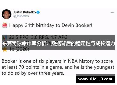 布克罚球命中率分析：数据背后的稳定性与成长潜力